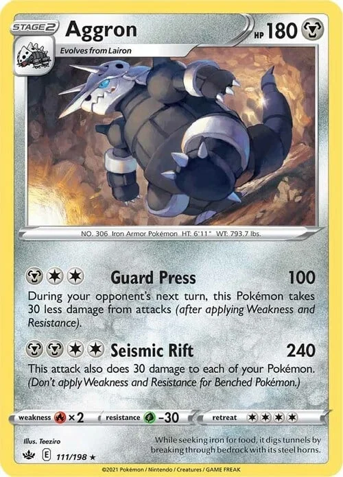 Aggron — Chilling Reign