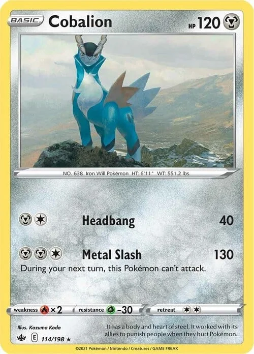 Cobalion — Chilling Reign
