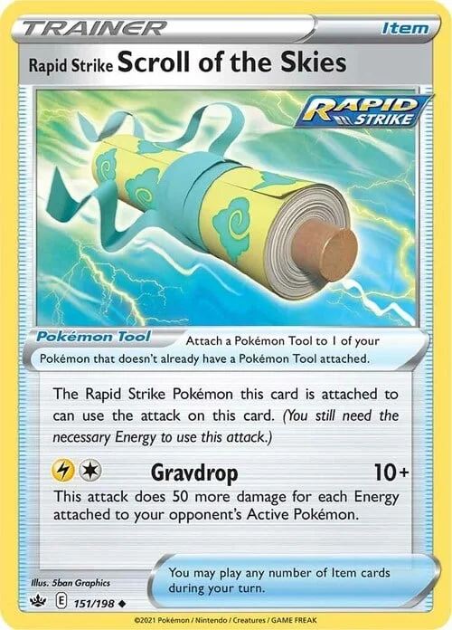 Rapid Strike Scroll of the Skies — Chilling Reign