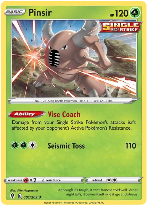 Pinsir — Evolving Skies