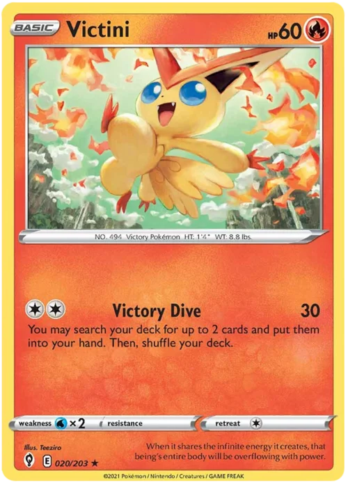 Victini — Evolving Skies