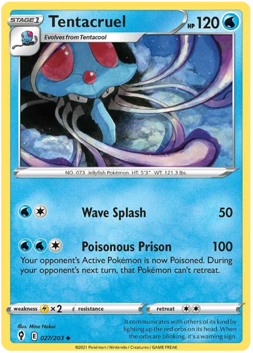 Tentacruel — Evolving Skies