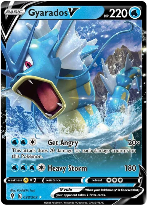 Gyarados V — Evolving Skies