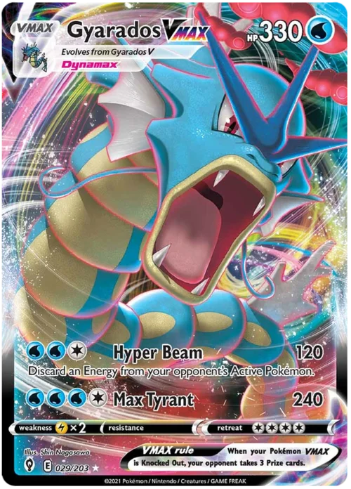 Gyarados VMAX — Evolving Skies