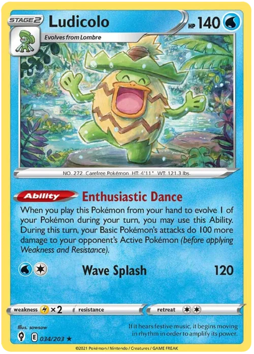 Ludicolo — Evolving Skies