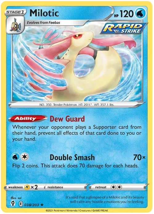 Milotic — Evolving Skies