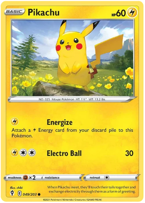 Pikachu — Evolving Skies
