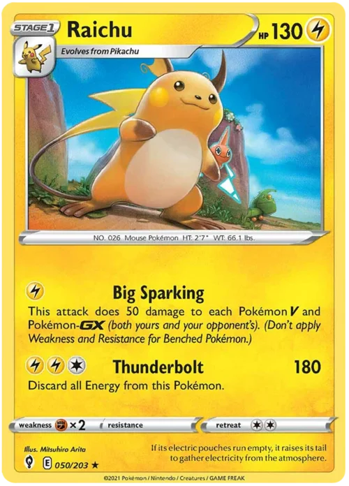Raichu — Evolving Skies