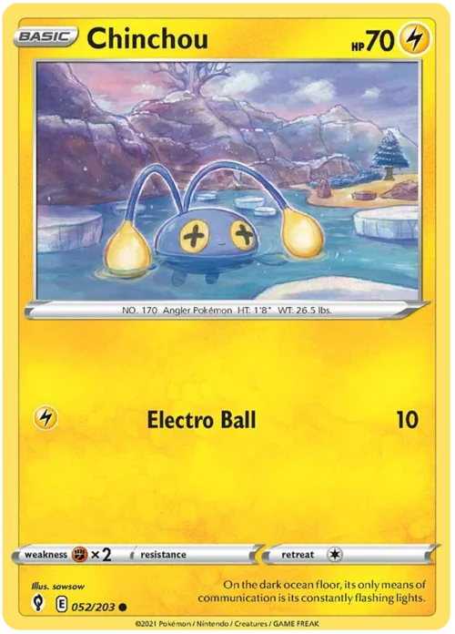 Chinchou — Evolving Skies