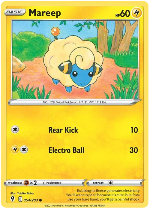 Mareep — Evolving Skies