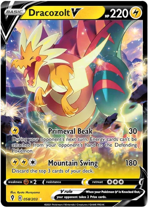 Dracozolt V — Evolving Skies