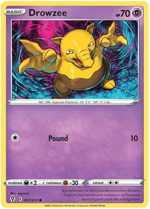 Drowzee — Evolving Skies