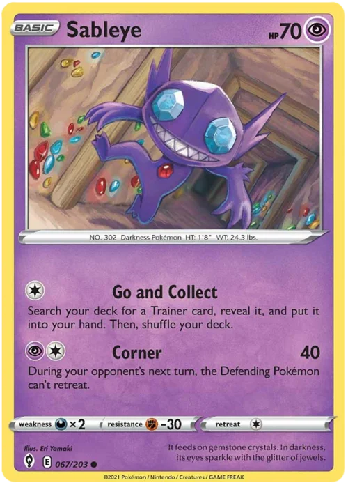 Sableye — Evolving Skies