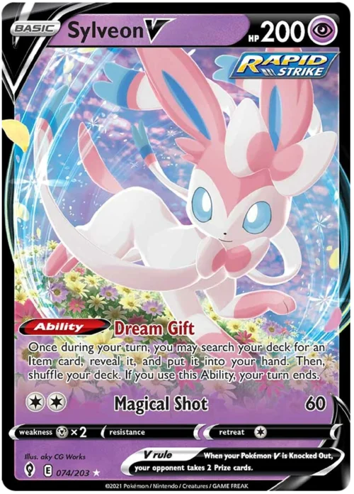 Sylveon V — Evolving Skies