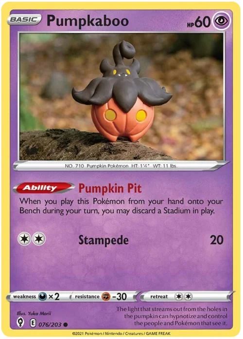 Pumpkaboo — Evolving Skies