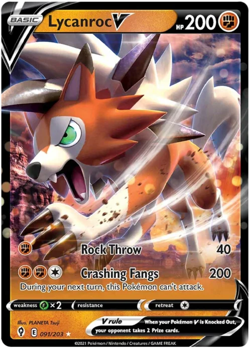 Lycanroc V — Evolving Skies