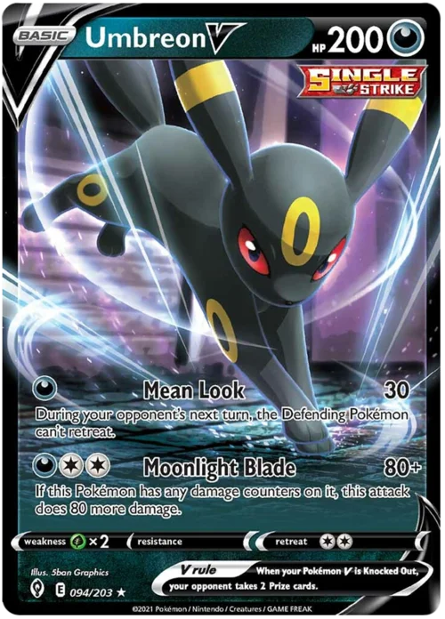 Umbreon V — Evolving Skies