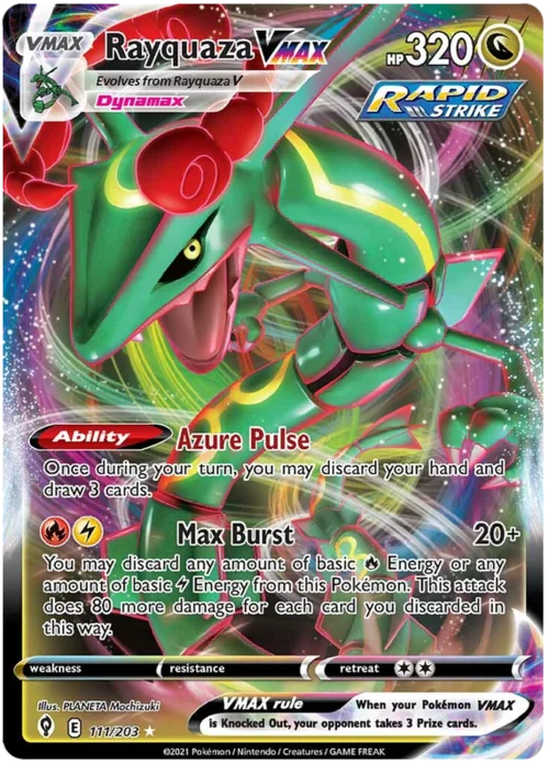 Rayquaza VMAX — Evolving Skies