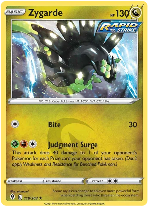 Zygarde — Evolving Skies