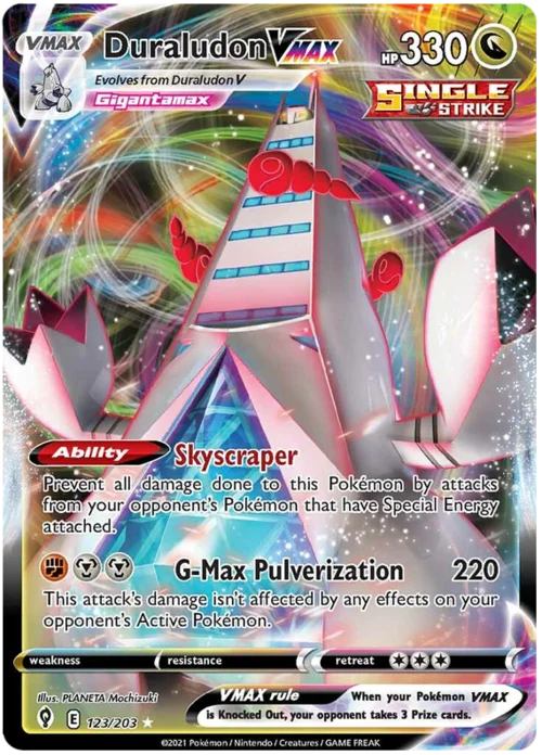 Duraludon VMAX — Evolving Skies
