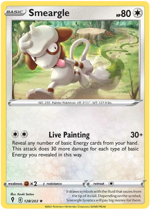Smeargle — Evolving Skies