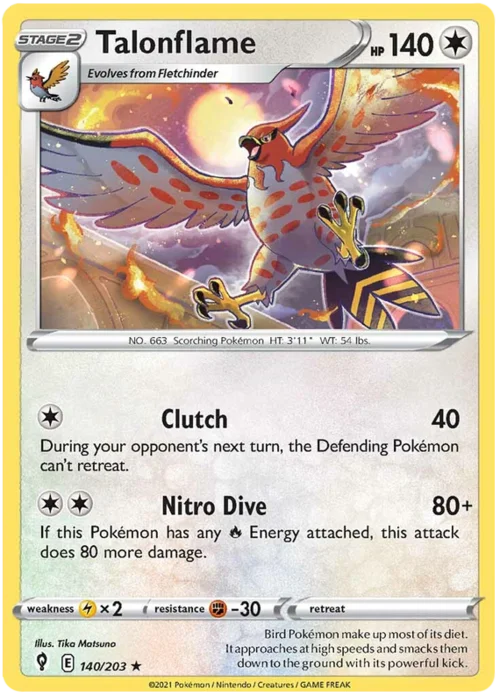 Talonflame — Evolving Skies