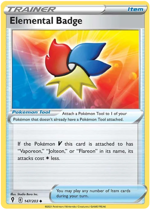 Elemental Badge — Evolving Skies
