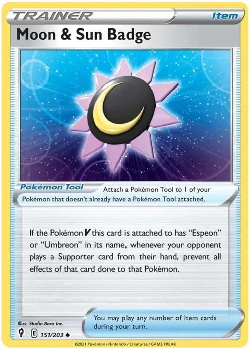 Moon & Sun Badge — Evolving Skies