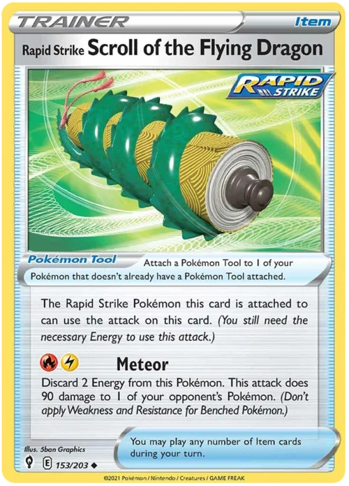 Rapid Strike Scroll of the Flying Dragon — Evolving Skies
