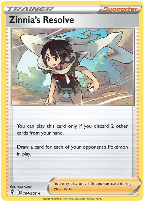 Zinnia's Resolve — Evolving Skies