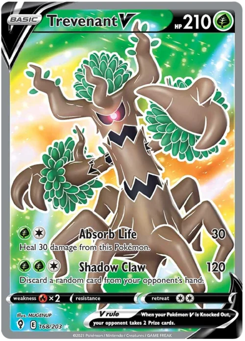 Trevenant V — Evolving Skies