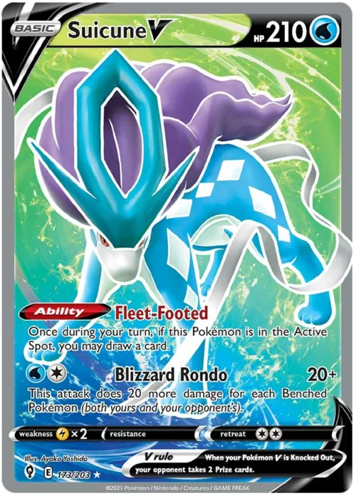 Suicune V — Evolving Skies