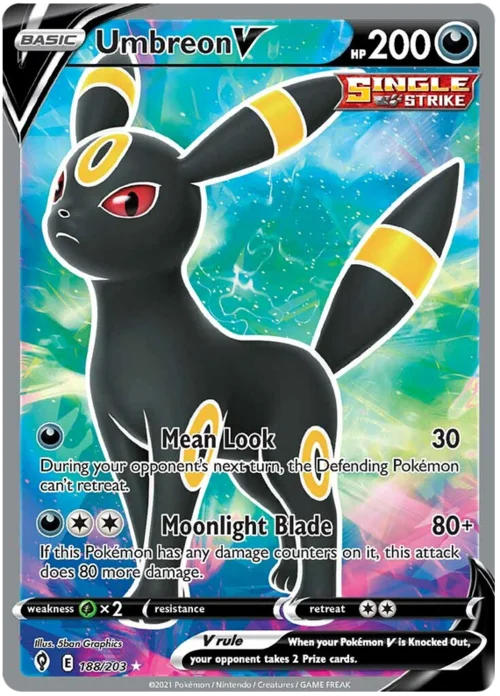 Umbreon V — Evolving Skies