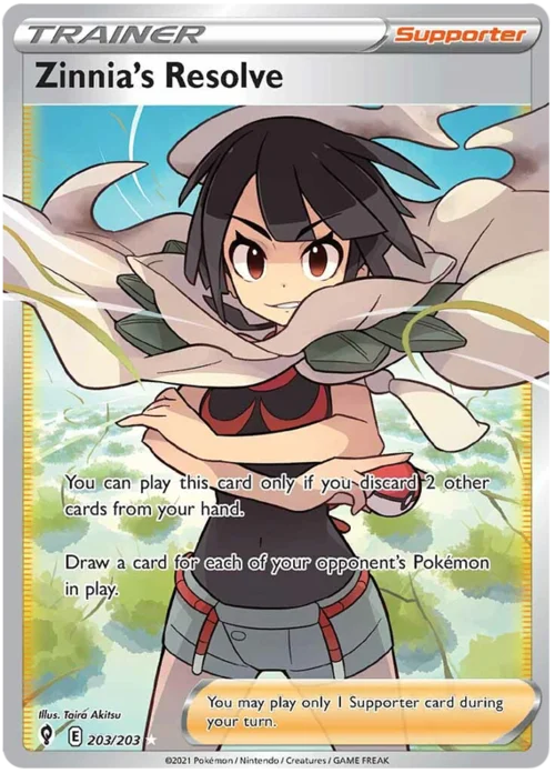 Zinnia's Resolve — Evolving Skies