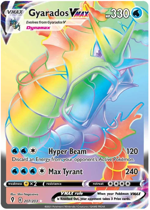 Gyarados VMAX — Evolving Skies