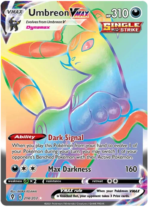 Umbreon VMAX — Evolving Skies