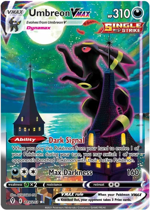 Umbreon VMAX — Evolving Skies