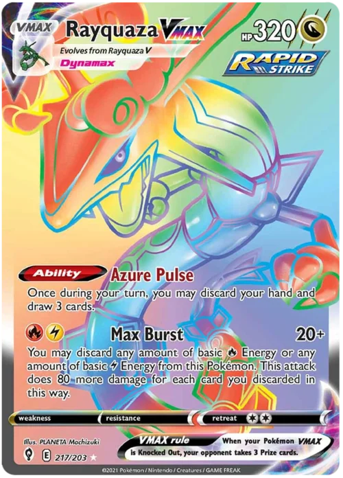 Rayquaza VMAX — Evolving Skies