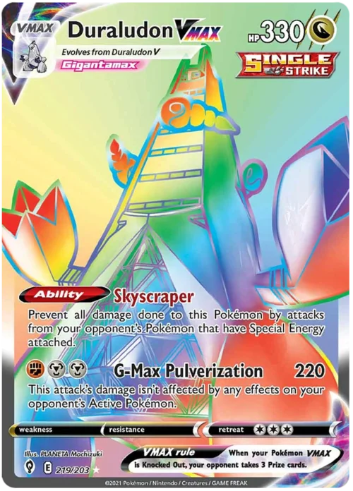 Duraludon VMAX — Evolving Skies