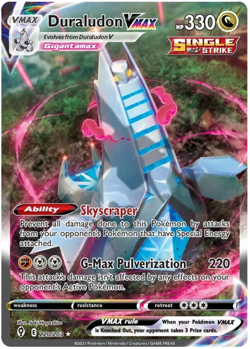 Duraludon VMAX — Evolving Skies