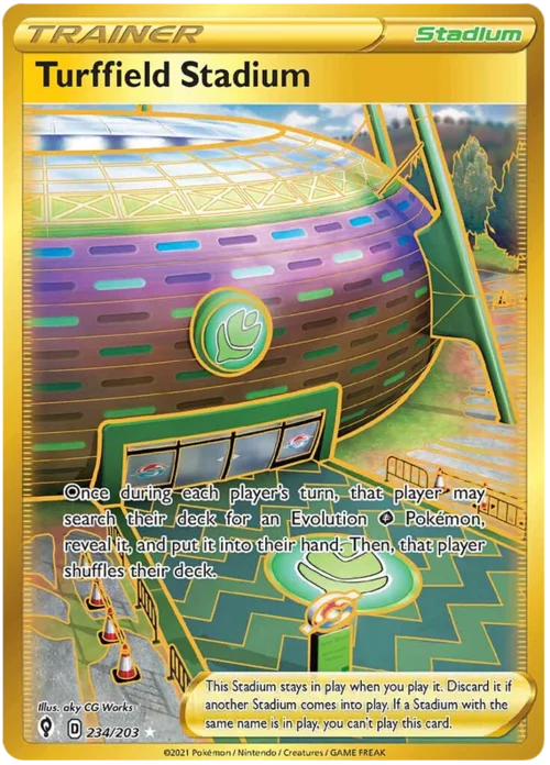 Turffield Stadium — Evolving Skies