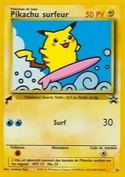 Surfing Pikachu — Pikachu World Collection