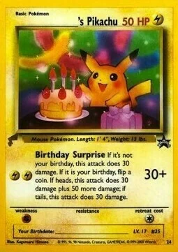 _____'s Pikachu — Pikachu World Collection