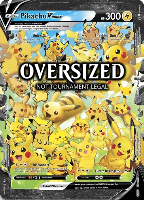 Pikachu V-UNION — Celebrations