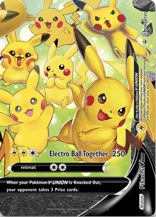 Pikachu V-UNION — SWSH Black Star Promos