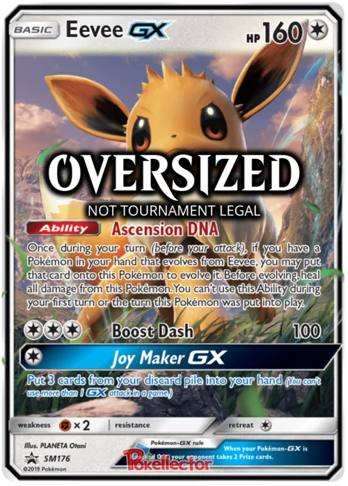Eevee GX — SM Black Star Promos