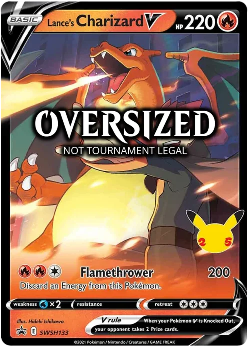 Lance's Charizard V — SWSH Black Star Promos