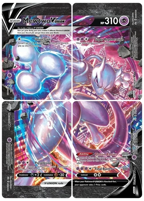 Mewtwo V-UNION Set — V-UNION Special Collection