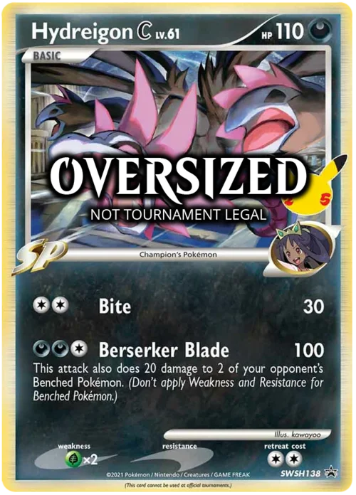 Hydreigon [C] Lv.61 — SWSH Black Star Promos