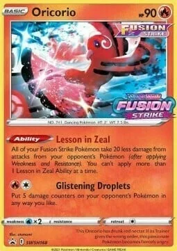 Oricorio — SWSH Black Star Promos